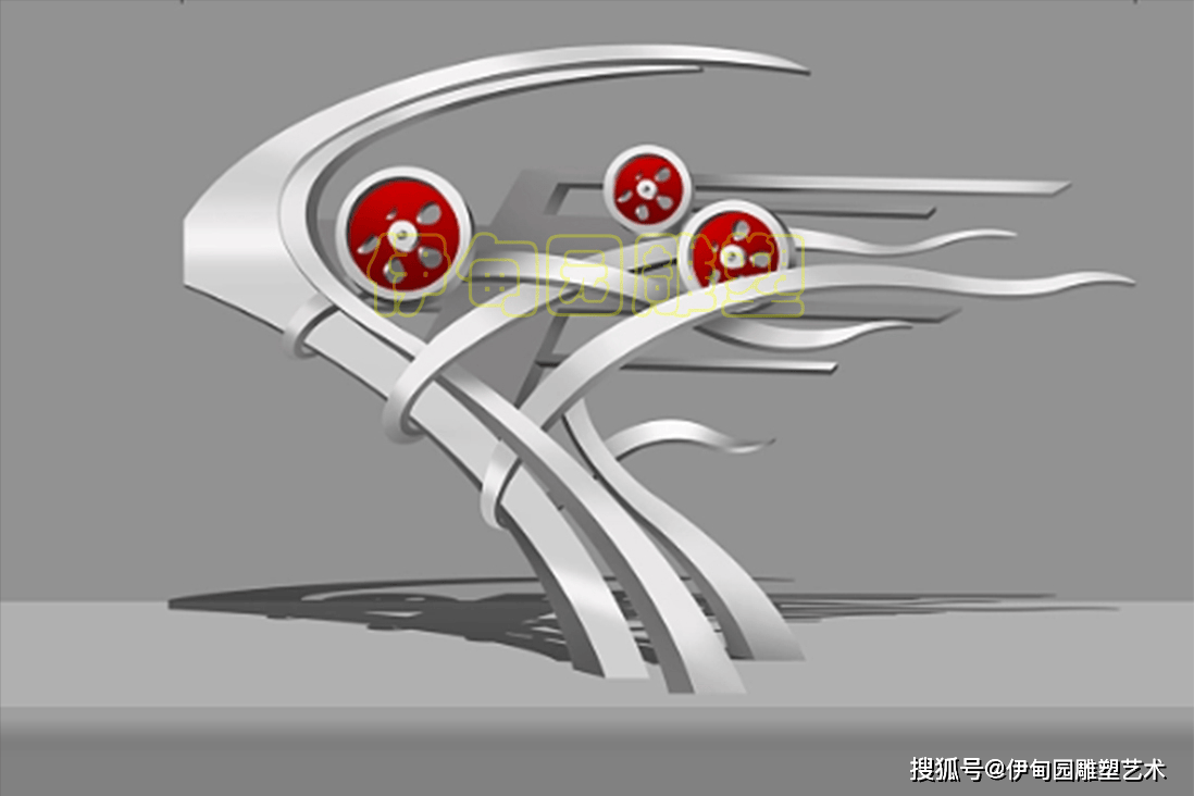 |尊龙凯时人生就是搏!工业主题雕塑：凝固的时代记忆与创新精神
